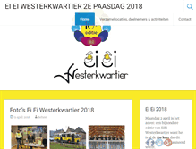 Tablet Screenshot of eieiwesterkwartier.nl